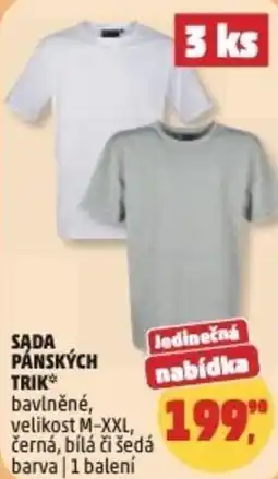 Penny Market Sada pánských trik nabídka