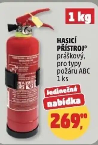 Penny Market Hasicí přístroj nabídka