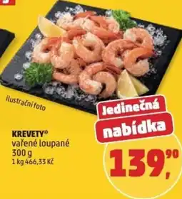 Penny Market Krevety vařené loupané nabídka