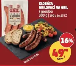 Penny Market Klobása grilovací na gril nabídka