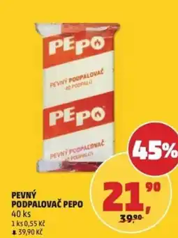 Penny Market Pevný podpalovac pepo nabídka
