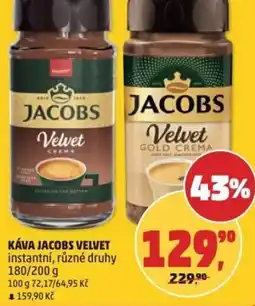 Penny Market Káva jacobs velvet instantní nabídka