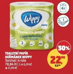Penny Market Toaletní papír heřmánek wippy nabídka