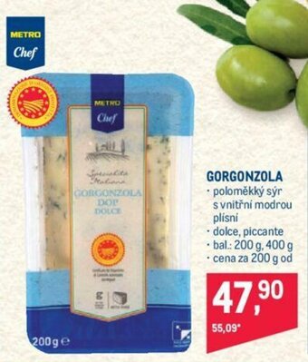 Makro Gorgonzola nabídka