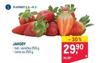 Makro Jahody 250g nabídka