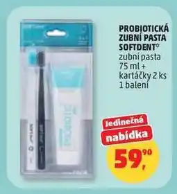 Penny Market Probiotická zubní pasta SOFTDENT nabídka
