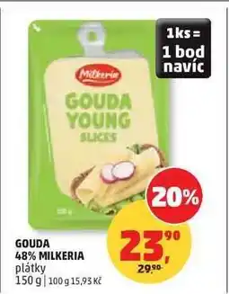 Penny Market GOUDA 48% MILKERIA nabídka