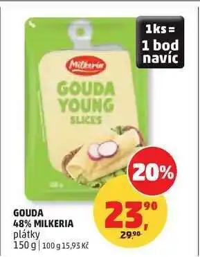 Penny Market GOUDA 48% MILKERIA nabídka