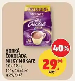 Penny Market Horká čokoláda Milky Mokate nabídka