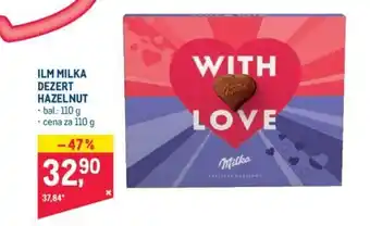 Makro ILM Milka Dezert Hazelnut 110g nabídka