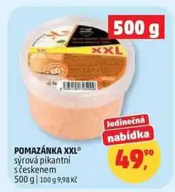 Penny Market POMAZÁNKA XXL sýrová pikantní s česnekem nabídka