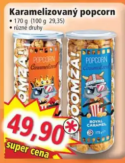 Norma KARAMELIZOVANÝ POPCORN nabídka