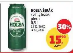 Penny Market HOLBA ŠERÁK světlý ležák plech | 0,5 l nabídka