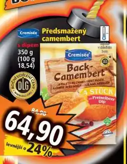 Norma Předsmažený camembert nabídka