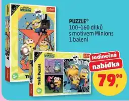 Penny Market PUZZLE s motivem Minions nabídka