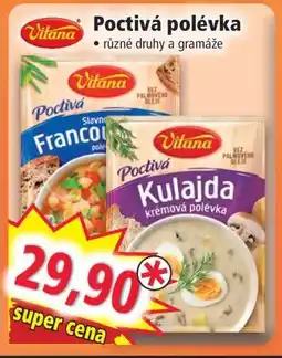 Norma POCTIVÁ POLÉVKA nabídka