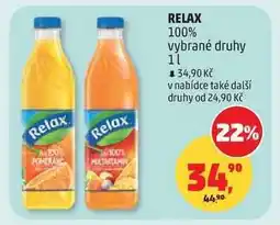 Penny Market RELAX 100% vybrané druhy 1 l nabídka