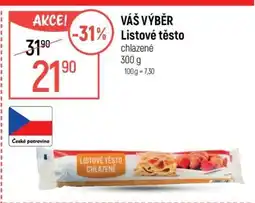 Globus Váš výběr Listové těsto nabídka