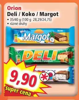 Norma Orion Deli / Koko / Margot nabídka