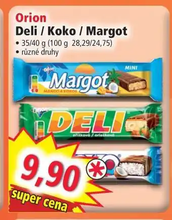 Norma Orion Deli / Koko / Margot nabídka
