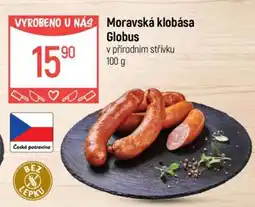 Globus Moravská klobása Globus nabídka