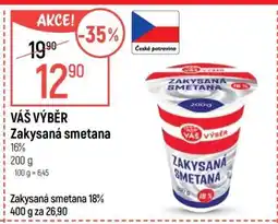 Globus Váš Výběr Zakysaná smetana nabídka