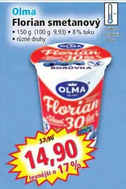 Norma Olma Florian smetanový nabídka