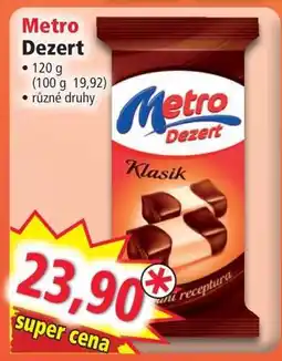 Norma Metro Dezert nabídka