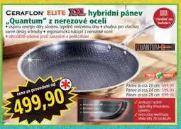 Norma Ceraflon ELITE XXL hybridní pánev Quantum z nerezové oceli nabídka