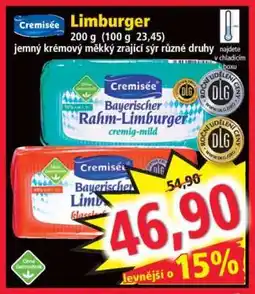 Norma LIMBURGER nabídka