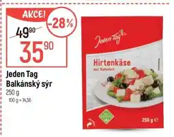 Globus Jeden Tag Balkánský sýr nabídka
