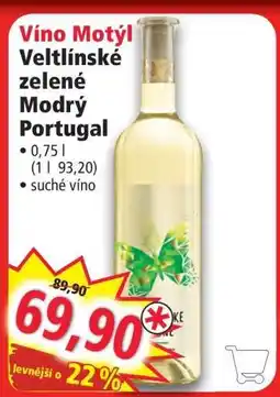 Norma Veltlínské zelené, Modrý Portugal nabídka