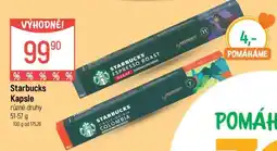 Globus Starbucks kapsle nabídka