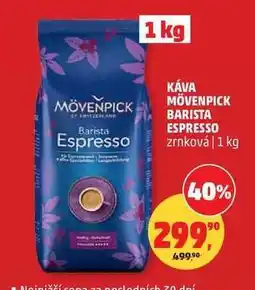Penny Market Káva Mövenpick Barista Espresso nabídka