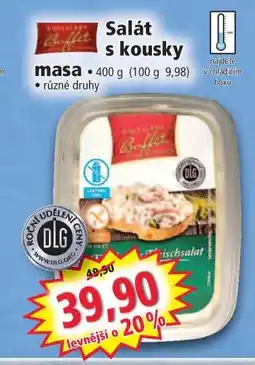 Norma Salát s kousky masa nabídka
