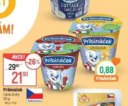 Globus Pribináček různé druhy nabídka