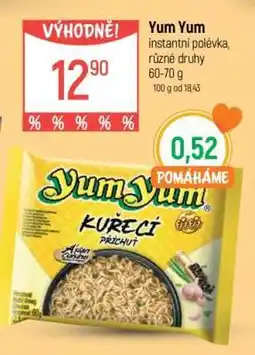Globus Yum Yum nabídka