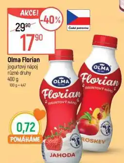 Globus Olma Florian jogurtový nápoj nabídka