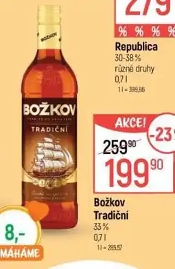 Globus Božkov Tradiční nabídka