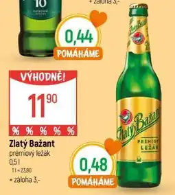 Globus Zlatý Bažant Prémiový ležák nabídka