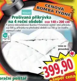 Norma Prošívaná přikrývka na 4 roční období nabídka