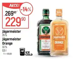 Globus Jägermeister, Jägermeister Orange nabídka