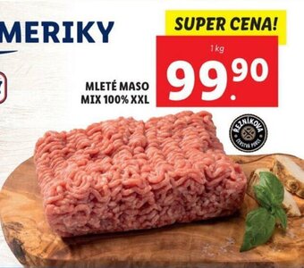 Lidl Mleté Maso 1kg nabídka