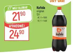 Globus Kofola original 1,5 l nabídka