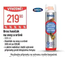 Globus BROS hasičák na vosy a sršně nabídka