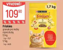 Globus Friskies granule pro kočky nabídka