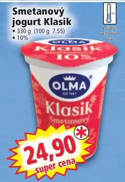 Norma Smetanový jogurt Klasik nabídka