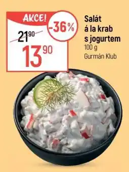 Globus Salát á la krab s jogurtem nabídka