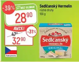 Globus Sedlčanský hermelín nabídka