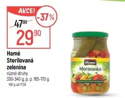 Globus Hamé Sterilovaná zelenina nabídka